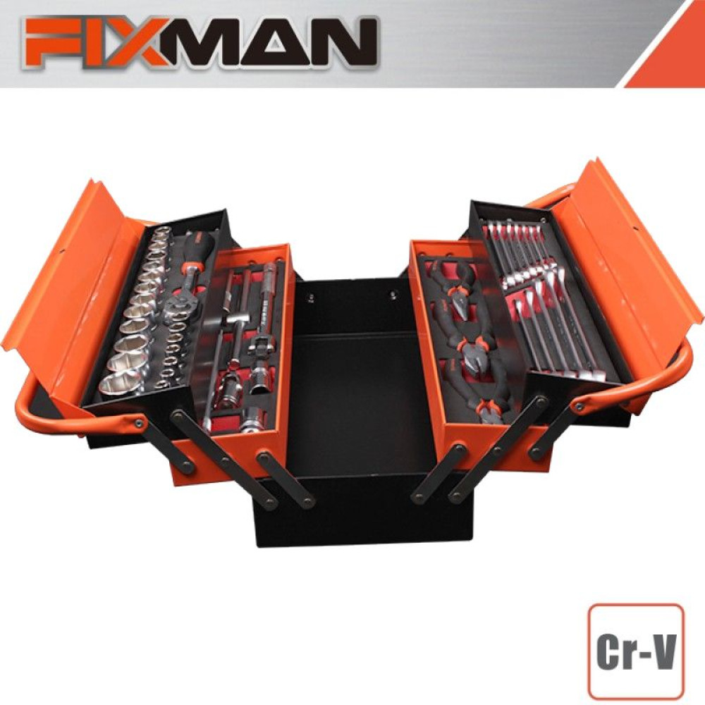 Fixman 42-pc Cantilever Mechanical Tool Box
